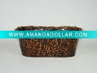 New design metal gift baskets for decoration