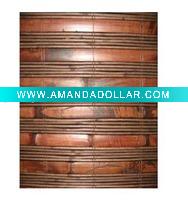 Wholesale printed tiger strand bamboo blind