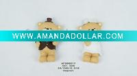 Polyresin bear magnet (wedding )