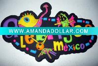 Colorful 3d fridge magnet