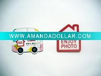 Wholesale 3D promotional soft PVC fridge magnet sticker