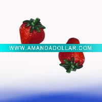 Wholesale fashion polyresin fridge magnet fruit