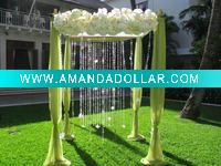 Wholesale hanging bead crystal curtain string for wedding decoration