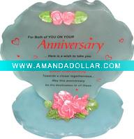 Wholesale glass plaque
