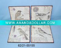 Wholesale bird wooden plaque