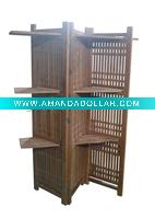 Walnut Screen/Shelf