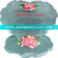 Wholesale glass plaque