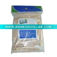 birch wood cloth pin