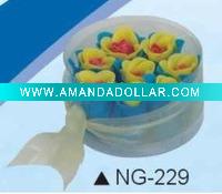 Pure hand carving soap flower