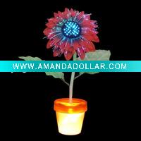 Wholesale Artificial Decoration Optical Fiber Flower Lamp/Light