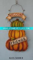 Pumpkin plaque