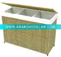 Large Seagrass Laundry Basket