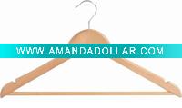Wholesale wooden suit/dress hangers-102012N