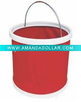 Foldable Polyester water bucket