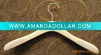 Wooden Hanger or with plastic