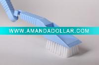 Wholesale HQ2601 plastic long handle bathtub brush/bathroom brush
