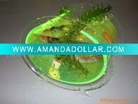 Wholesale acrylic mini fish tank promotion gift