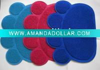 Wholesale pvc pet mat/pvc pet pad