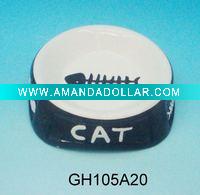 Wholesale Stoneware 5" Ceramics Pet bowl