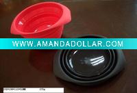 Wholesale silicone dog travel bowl