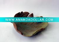 polyresin bird feeder garden decoration