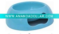 Wholesale Plant fiber biodegradable pet bowls