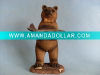 bear holder fish bird feeder