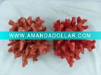 Red coral decoration