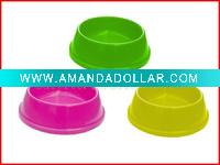 Wholesale plastic pet bowl