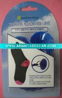 travel clothes line with sucker