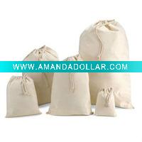 Wholesale 2011Cheapest and Resuable Hotel Cotton Laundry Bag