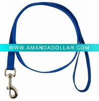 Wholesale low price stock nylon blue dog leashes promotion pet products