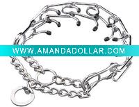 Wholesale chrome plated dog collar, dog chain