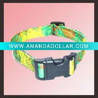 Wholesale dog / cat collar with logo printing