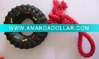 Wholesale train dog rope toys