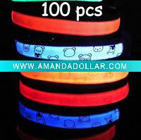 Wholesale pet collar & LED dog collar led dog leash flashing led dog leash