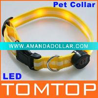Wholesale Flashing Light Safety LED Dog Pet Collar