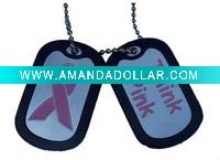 Wholesale silicone modern dog tag