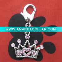 Wholesale pet charm,dog charm,pet pendant,crown charm