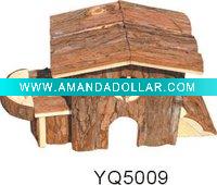 Wooden house for hamster