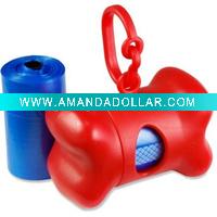 Pet waste bag dispenser