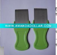 Wholesale hot !pet high quality hair nit lice combs(R23004)