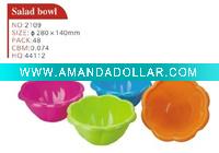 2109 salad bowl, plastic products, plastic housewares