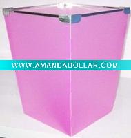 HOT!sale! promotion plastic storage/ folding dustbin box(HS018S05)