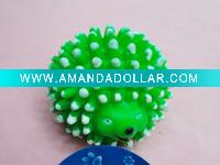 Pet Training Toy Rubber Hedgehogs ball