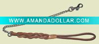 Chain leash , training leash