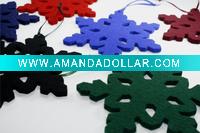 Wholesale Felt Snowflake Ornament