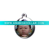 Wholesale sublimation metal dog tag (NO.mkpm10)