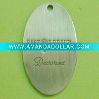 Wholesale Zinc Alloy Dachshund Dog Tag