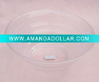 Wholesale transparent salad plastic food bowl SM8675